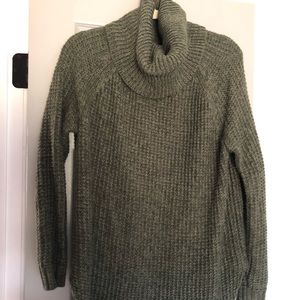 Tunic Turtleneck Sweater